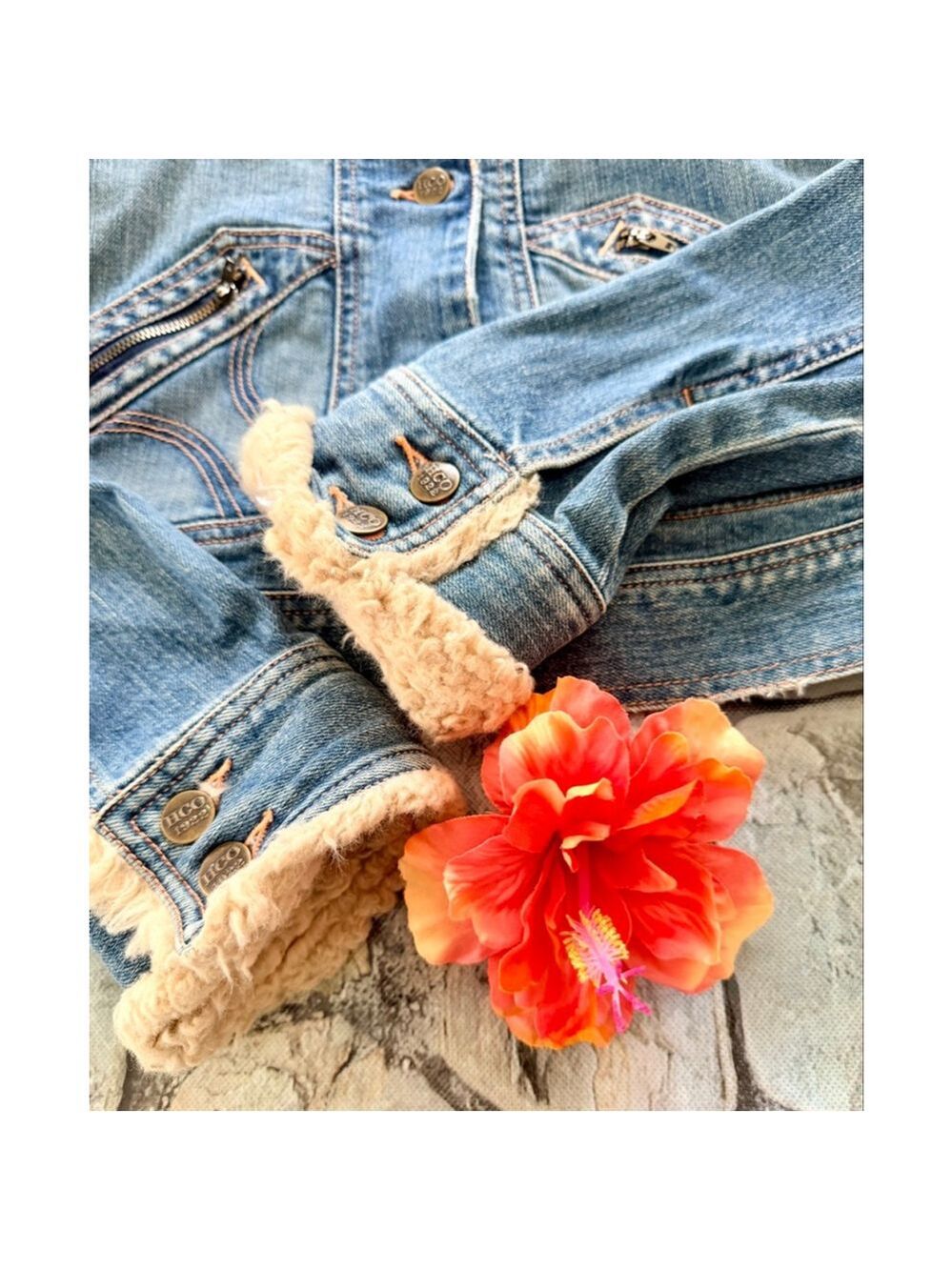 Hollister Vintage Winter Jean Jacket - Picture 7 of 11